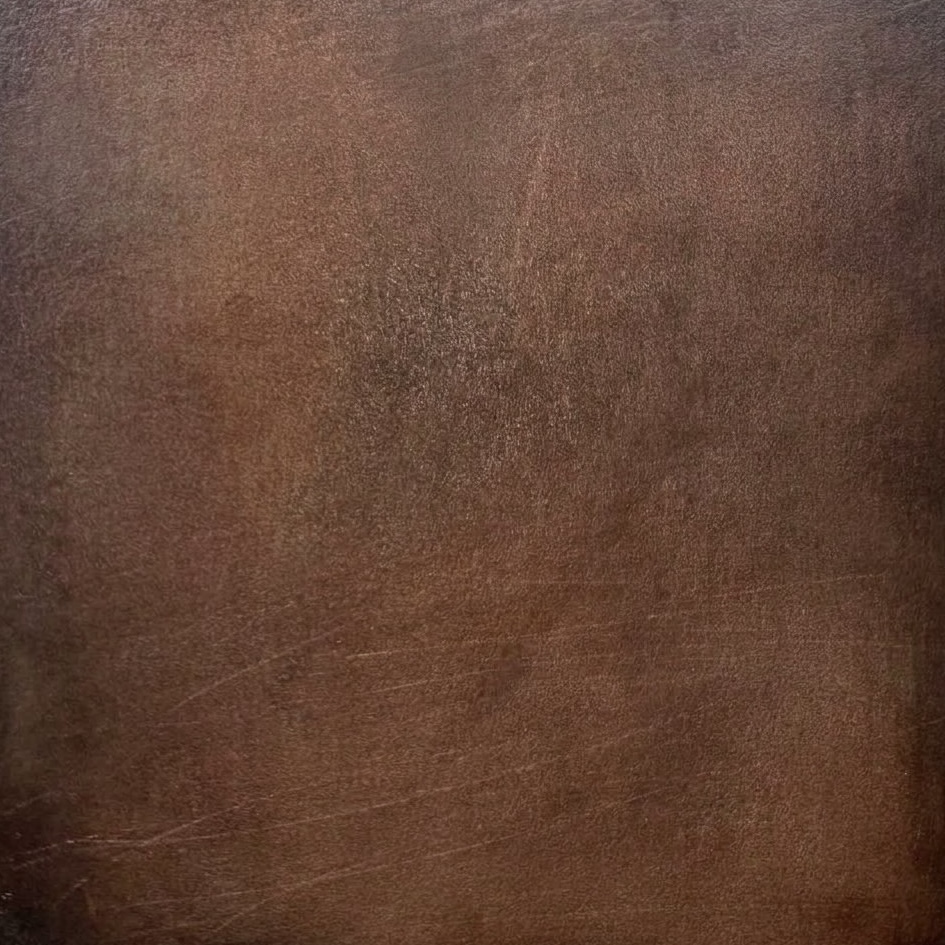Aged and Burnished Bronze on Steel